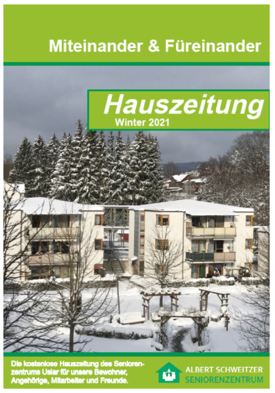Hauszeitung Seniorenzentrum Uslar 2021/03